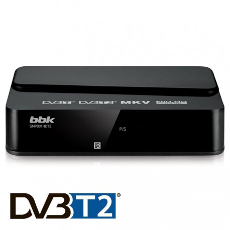 Цифровая ТВ приставка BBK SMP001HDT2