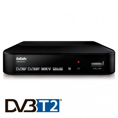 Цифровая ТВ приставка BBK SMP018HDT2