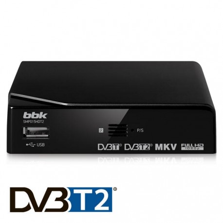 Цифровая ТВ приставка BBK SMP015HDT2